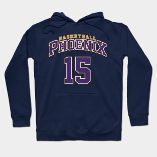Phoenix Basketball - Player Number 15 Hoodie